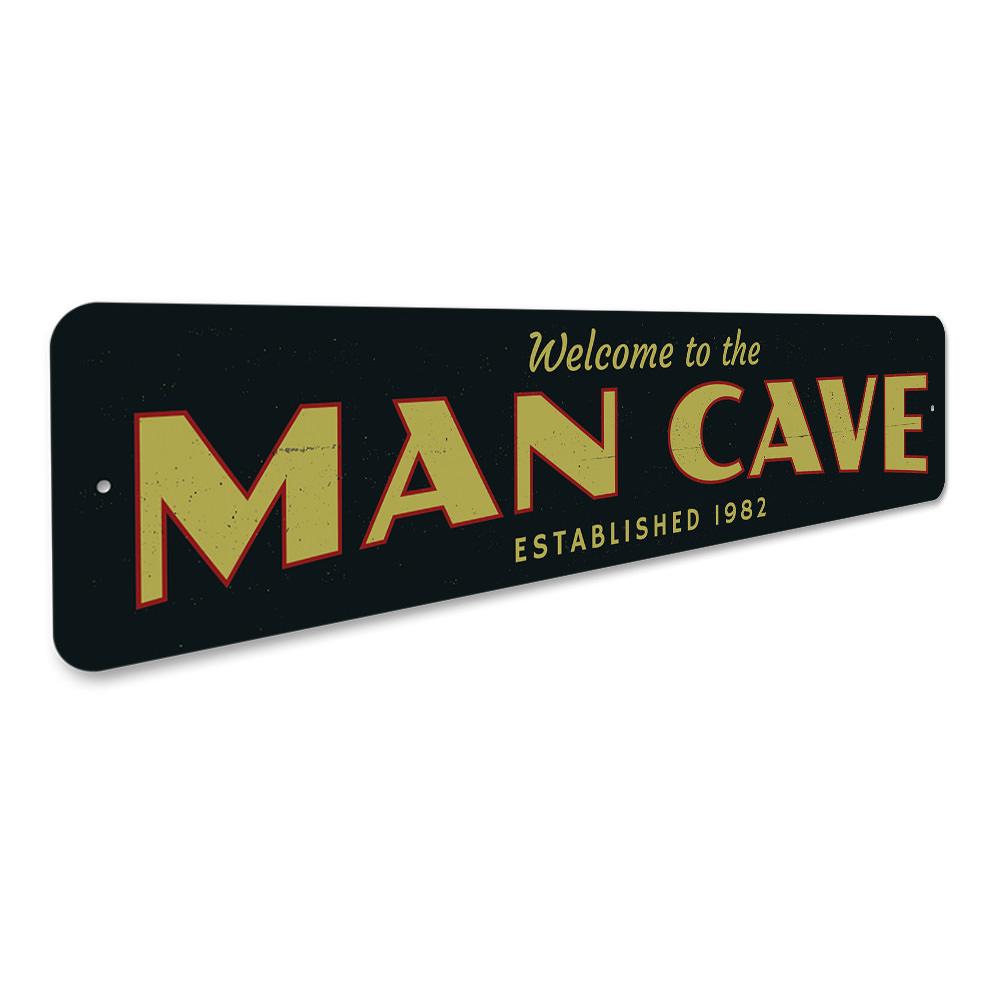 Welcome to the Man Cave Sign
