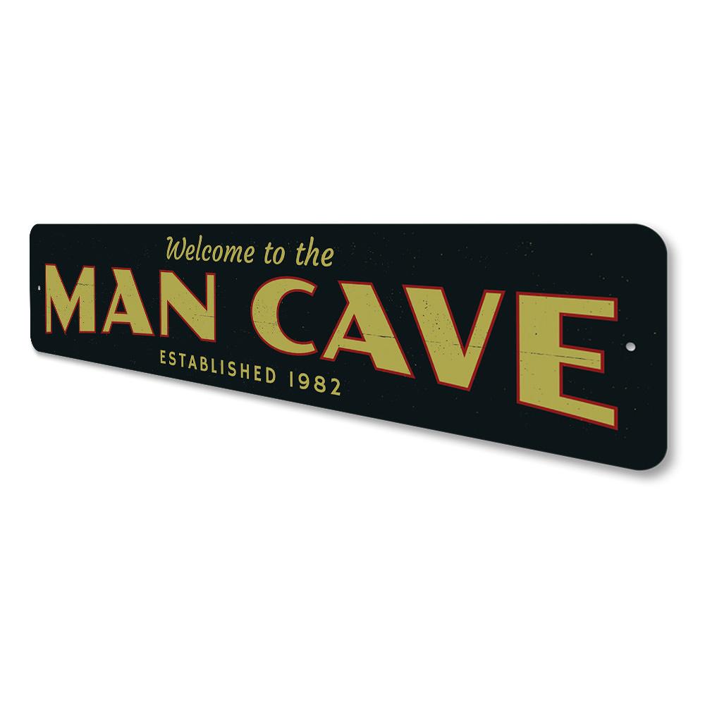 Welcome to the Man Cave Sign