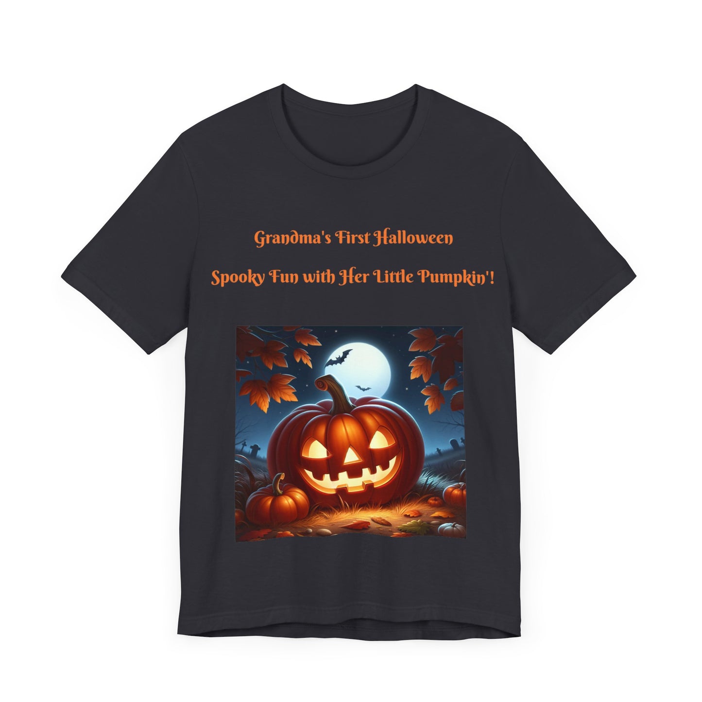 "Grandma's First Halloween: Spooky Fun with Her Little Pumpkin!"