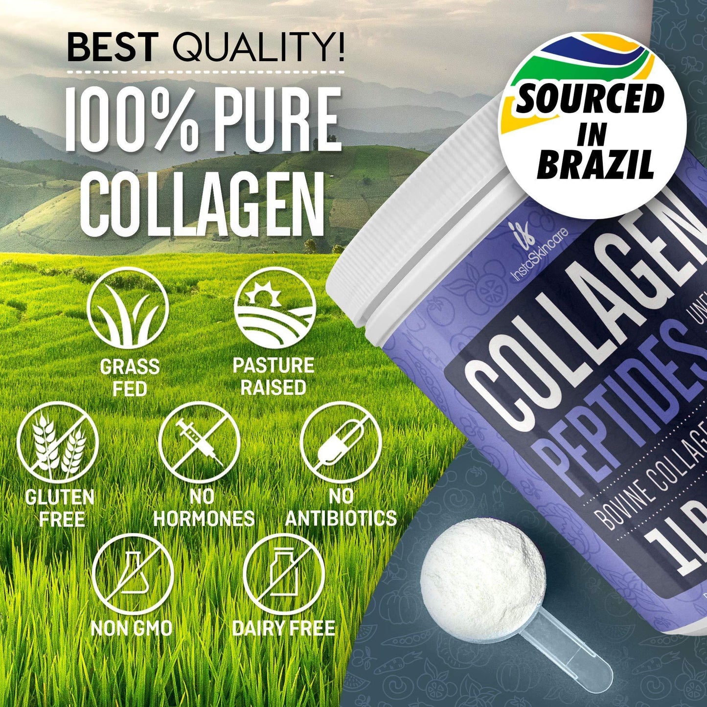 InstaSkincare Collagen Powder for Women