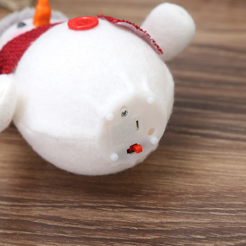 LED Santa Claus and Snowman Christmas Decorations