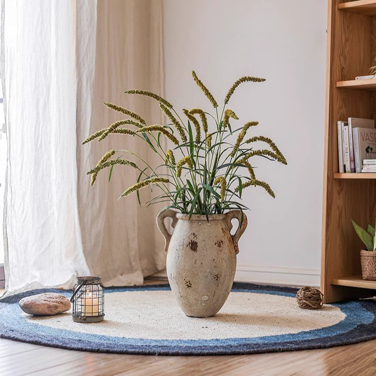 Three-Headed Dogtail Grass Stem - 39" Tall