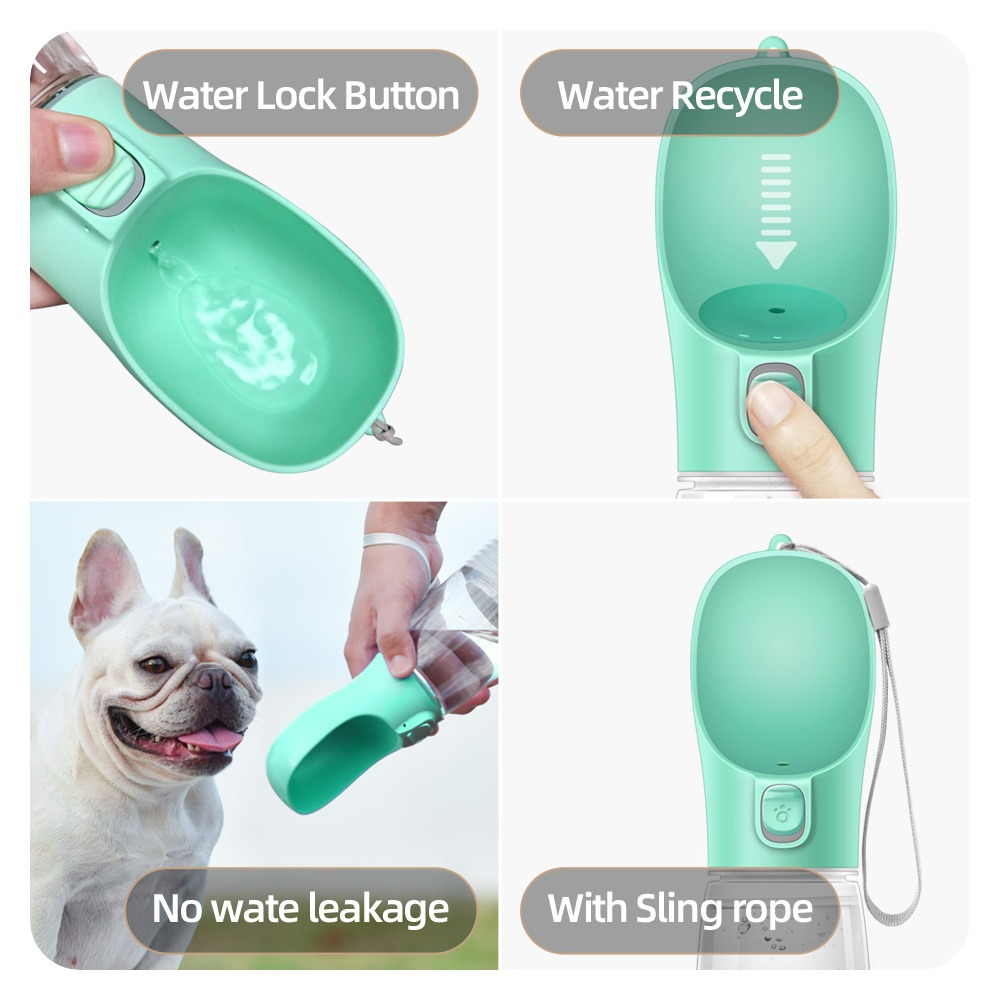 Outdoor Pet Feeder and Water Dispenser