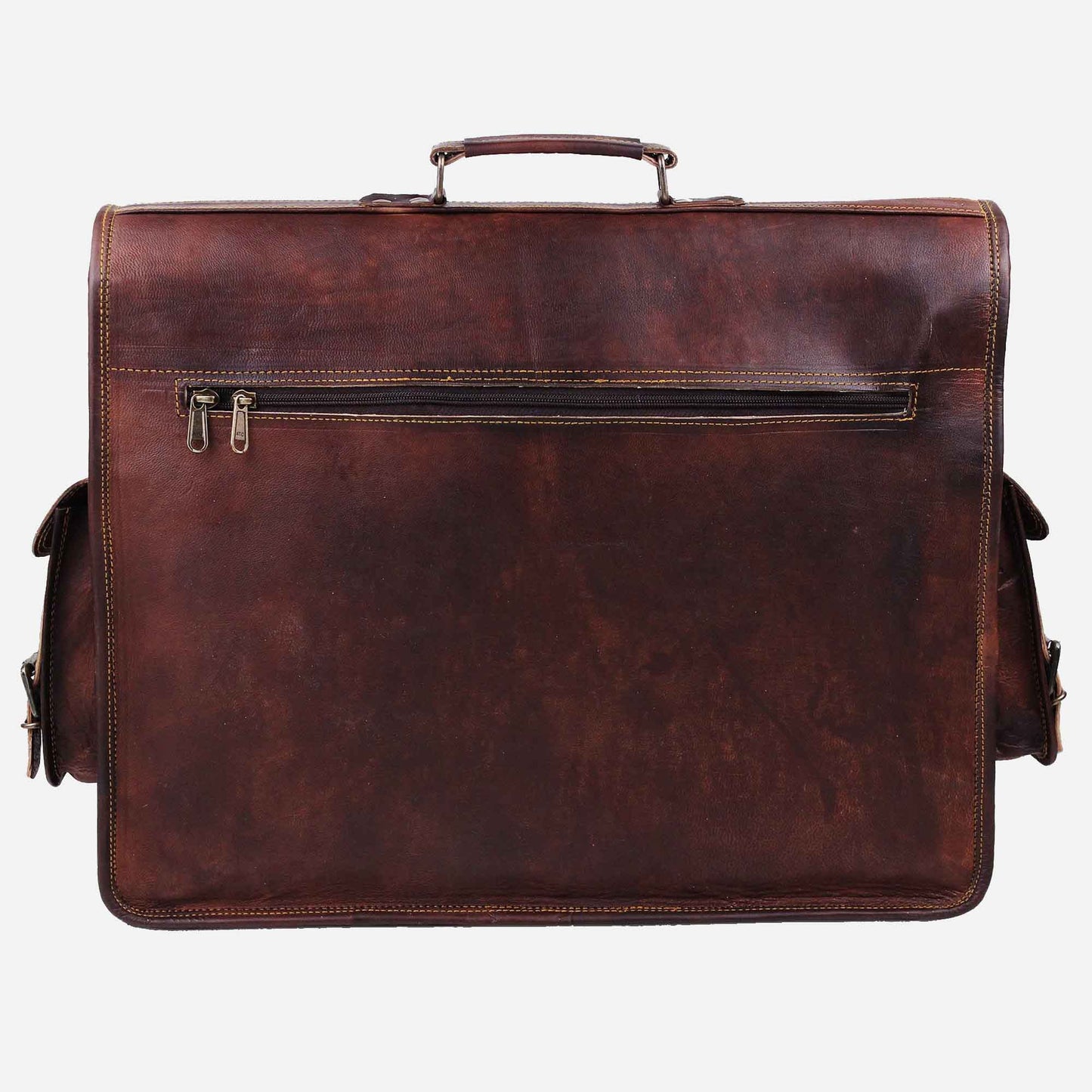 Men’s Vintage Leather Messenger Bag