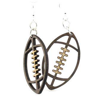 Touchdown Football Earrings