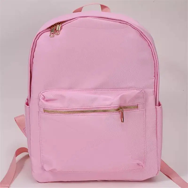 Available in 6 Colors: Nylon School Bags for Teens and Kids - Back to School