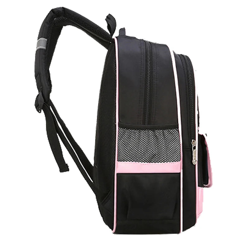 3-Piece Adorable School Bag Set for Girls