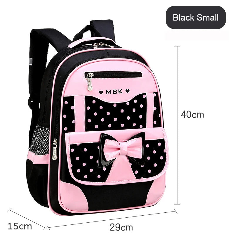 3-Piece Adorable School Bag Set for Girls