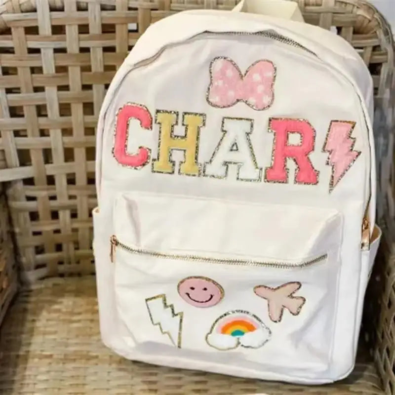 Available in 6 Colors: Nylon School Bags for Teens and Kids - Back to School