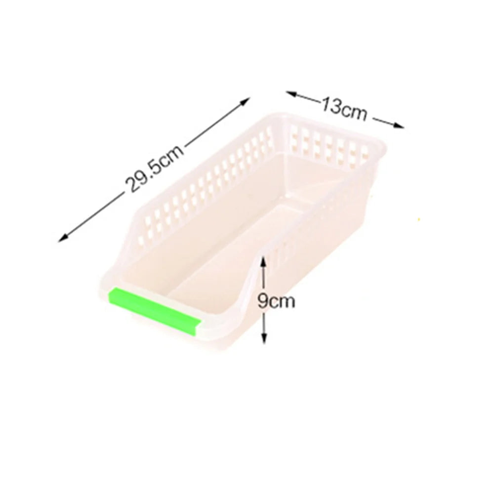 1pc Home Transparent Refrigerator Storage Compartment - Thickened Plastic Food Storage and Organization Box