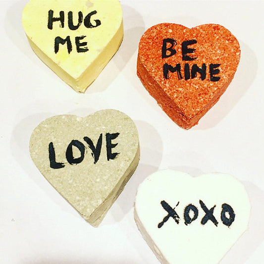 Organic Bath Bombs with Personalized Messages